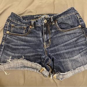 American eagle jean shorts